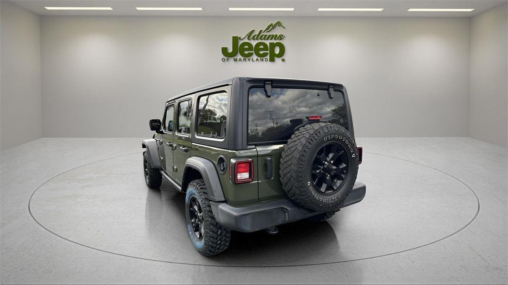 used 2021 Jeep Wrangler car, priced at $31,798