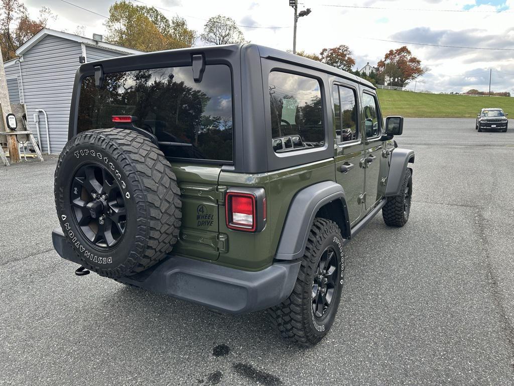 used 2021 Jeep Wrangler car, priced at $32,905
