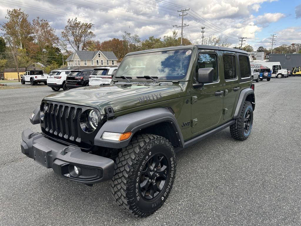used 2021 Jeep Wrangler car, priced at $32,905