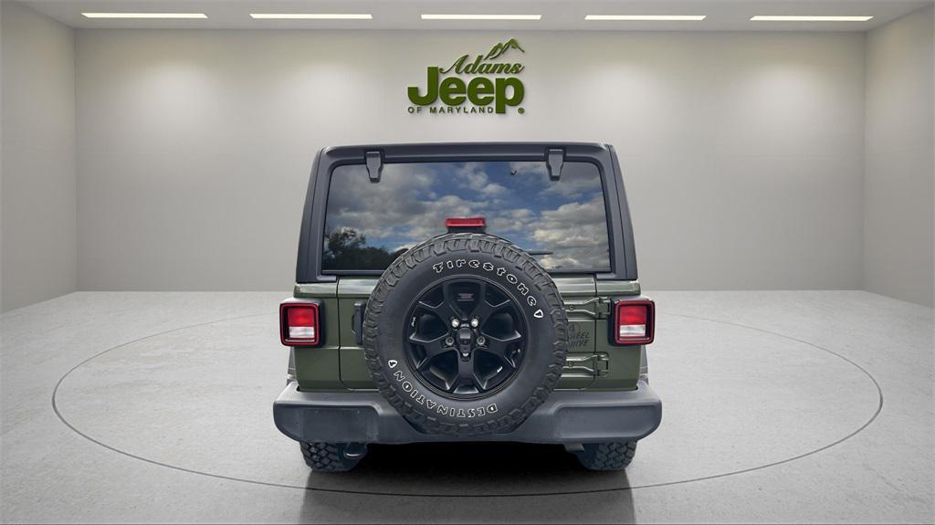 used 2021 Jeep Wrangler car, priced at $31,798