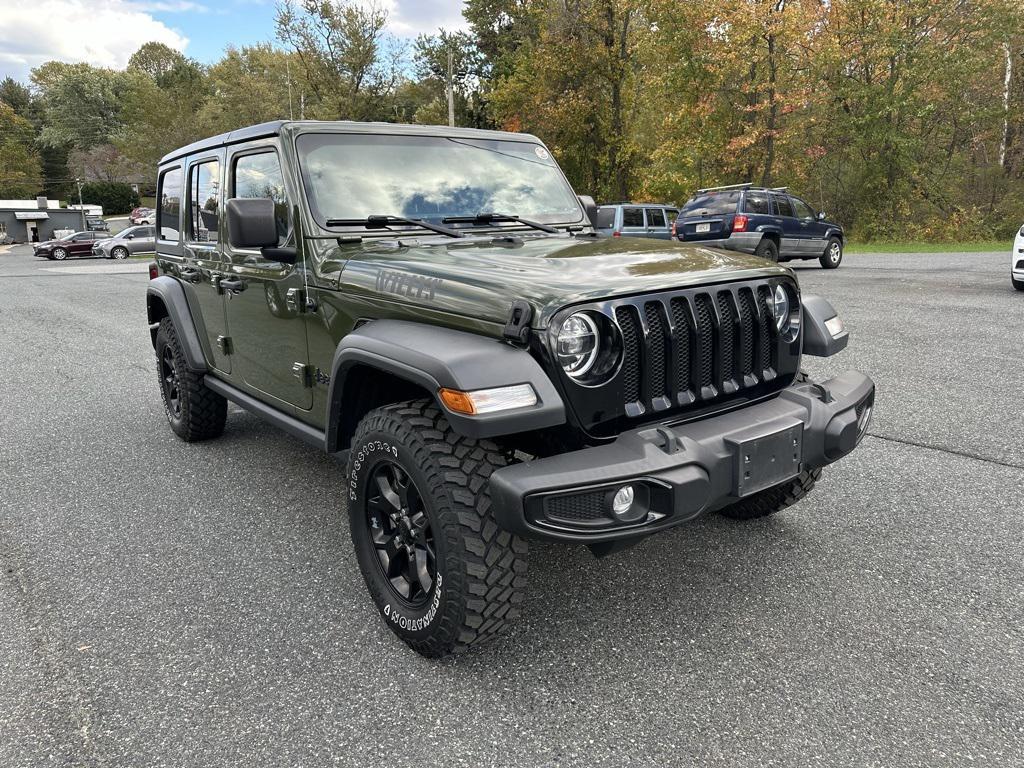 used 2021 Jeep Wrangler car, priced at $32,905