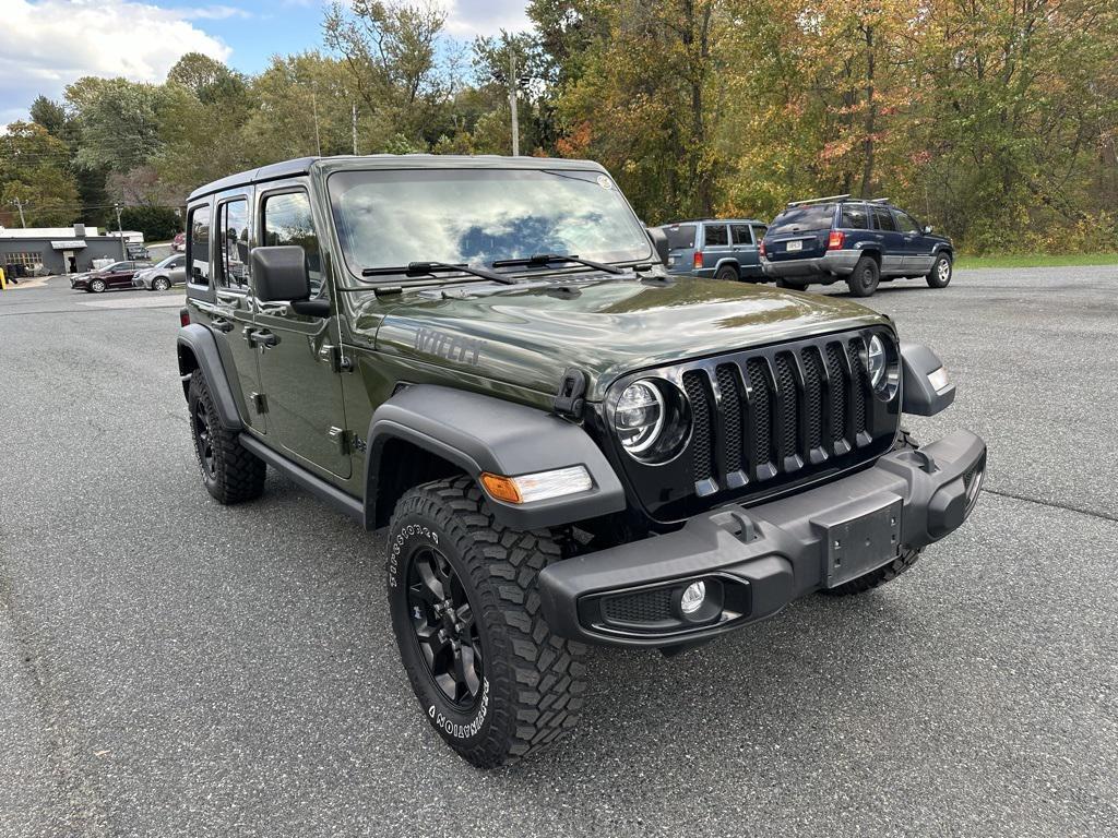 used 2021 Jeep Wrangler car, priced at $32,905
