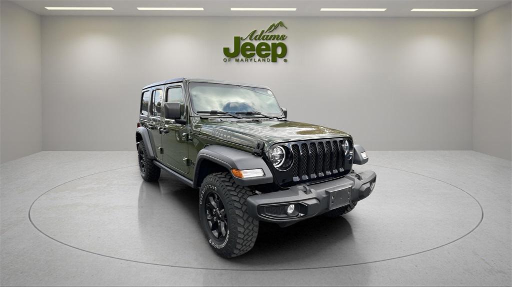 used 2021 Jeep Wrangler car, priced at $31,798