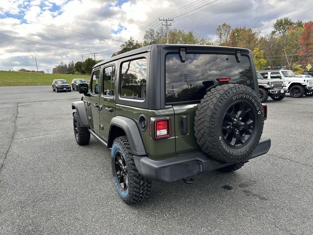 used 2021 Jeep Wrangler car, priced at $32,905