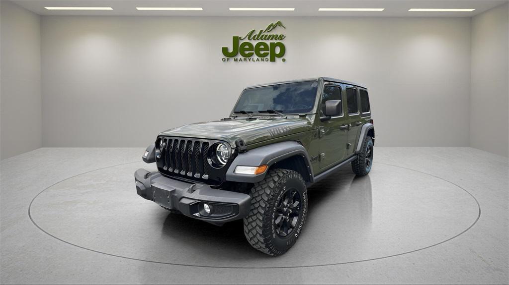 used 2021 Jeep Wrangler car, priced at $31,798