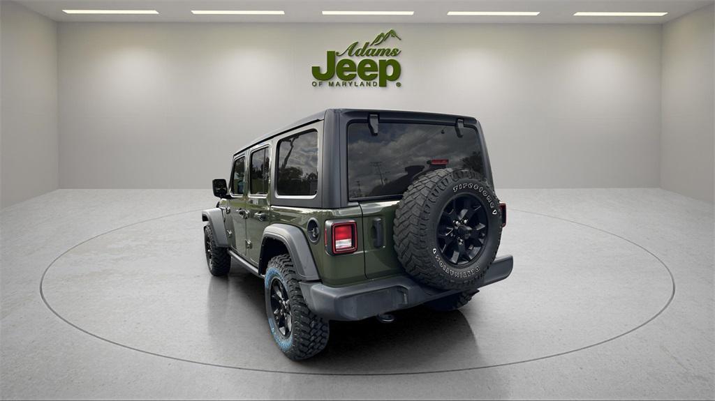 used 2021 Jeep Wrangler car, priced at $31,798
