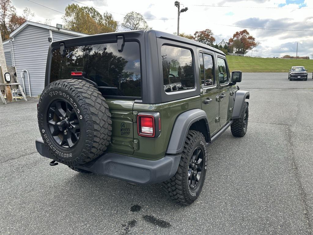 used 2021 Jeep Wrangler car, priced at $32,905