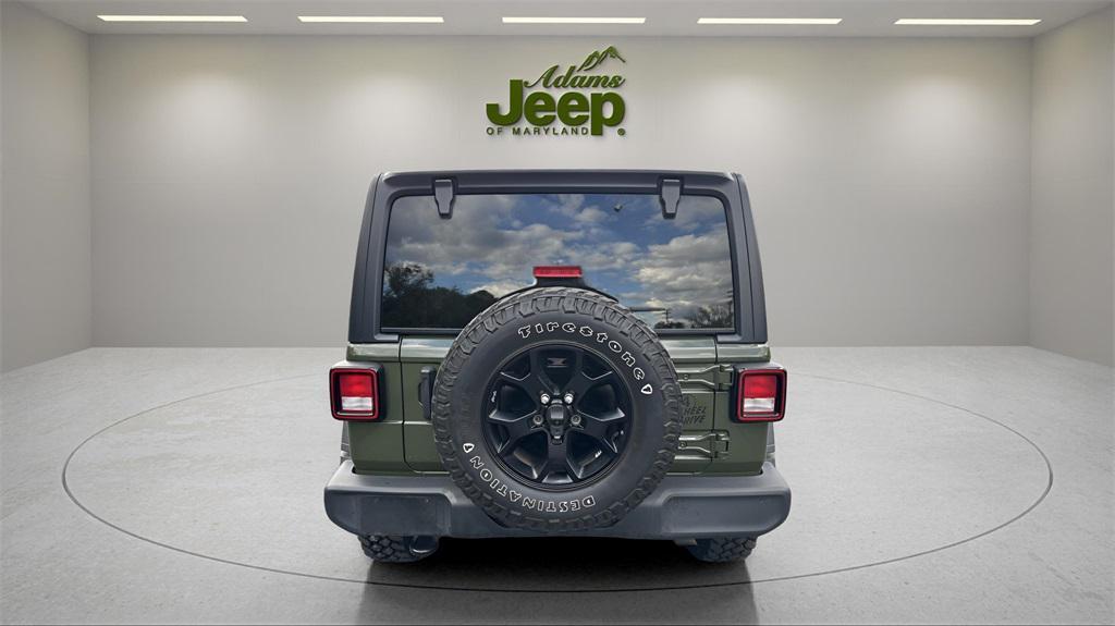 used 2021 Jeep Wrangler car, priced at $31,798