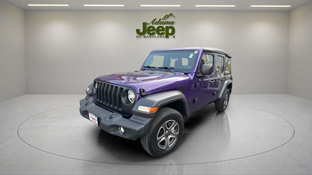 used 2023 Jeep Wrangler car, priced at $30,988