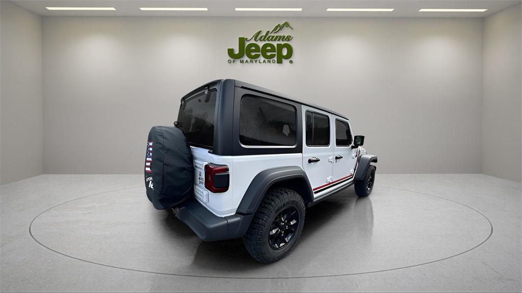 used 2021 Jeep Wrangler car, priced at $28,485