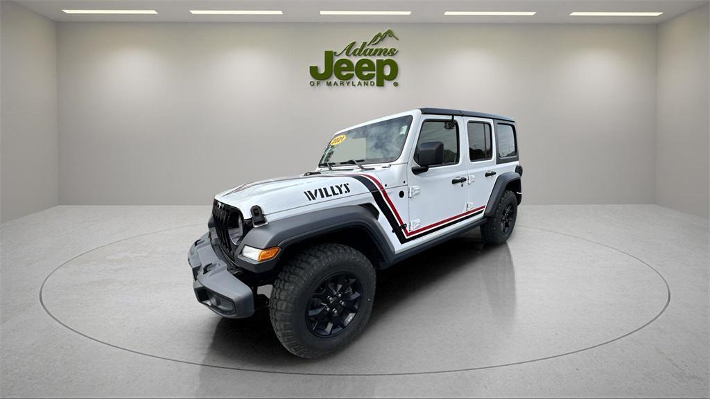 used 2021 Jeep Wrangler car, priced at $28,988