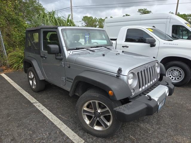 used 2016 Jeep Wrangler car, priced at $19,999