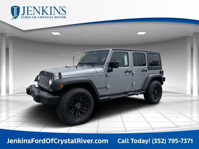 used 2014 Jeep Wrangler Unlimited car, priced at $15,553