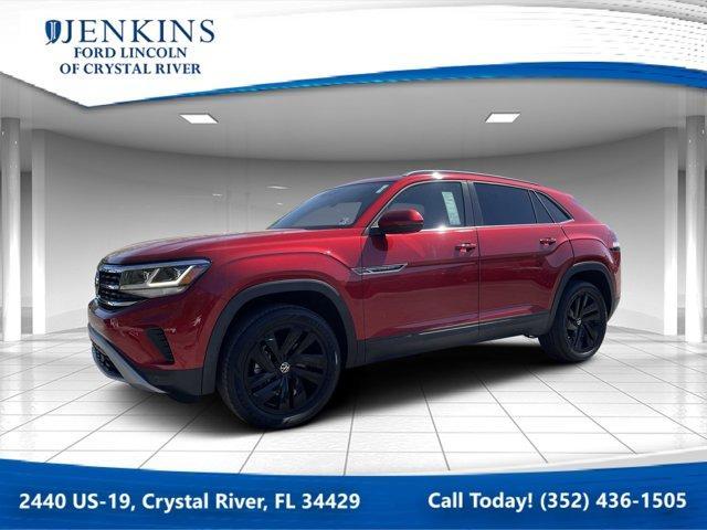 used 2022 Volkswagen Atlas Cross Sport car, priced at $28,499