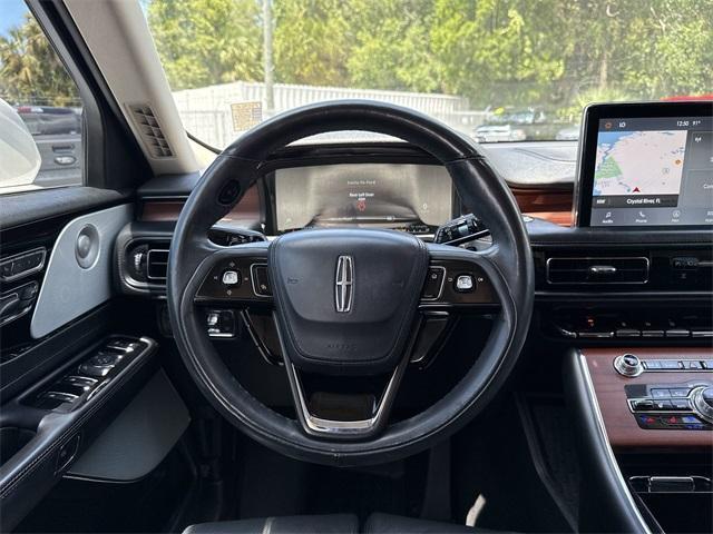 used 2022 Lincoln Aviator car, priced at $44,111