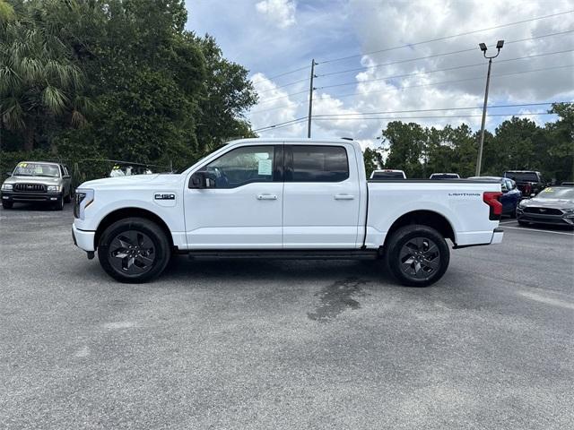 new 2025 Ford F-150 Lightning car, priced at $73,145