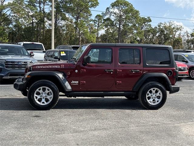 used 2021 Jeep Wrangler Unlimited car, priced at $26,998
