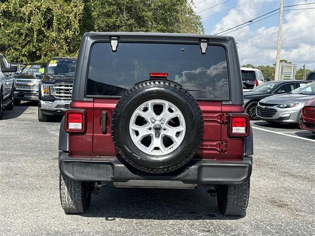 used 2021 Jeep Wrangler Unlimited car, priced at $26,998