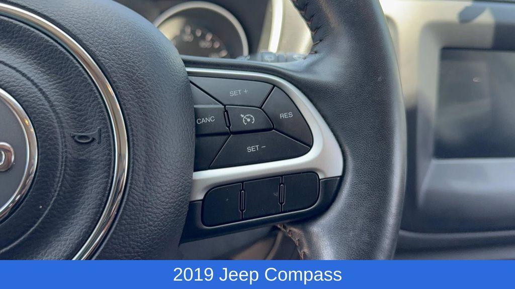 used 2019 Jeep Compass car, priced at $14,895