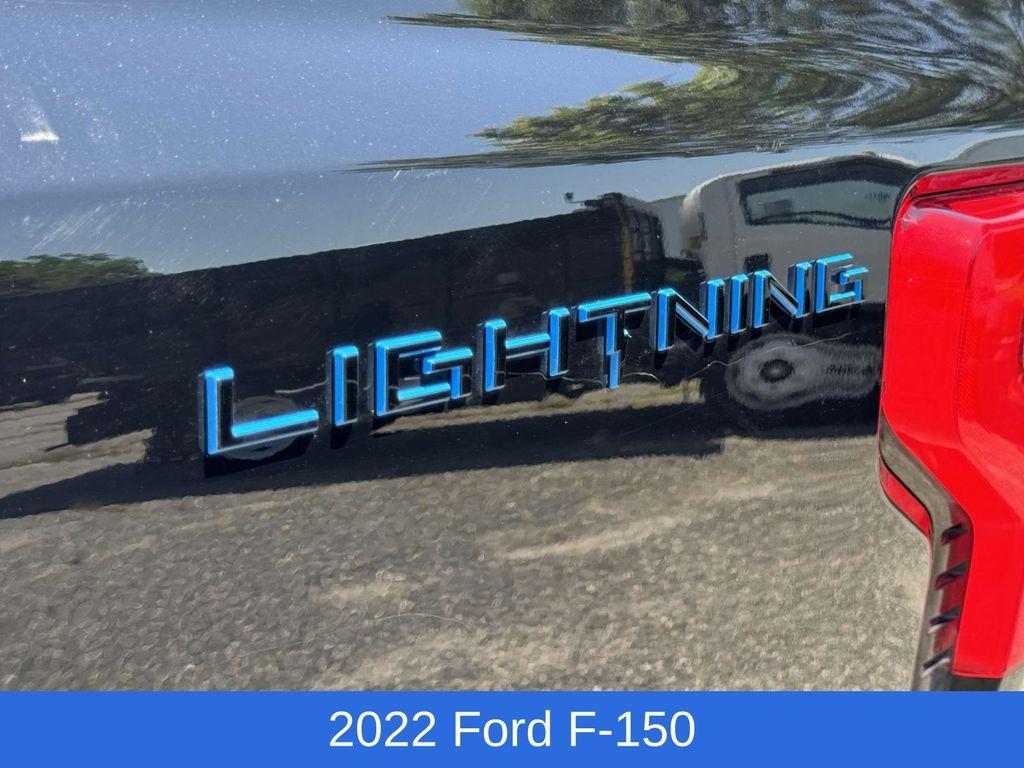 used 2022 Ford F-150 Lightning car, priced at $38,795