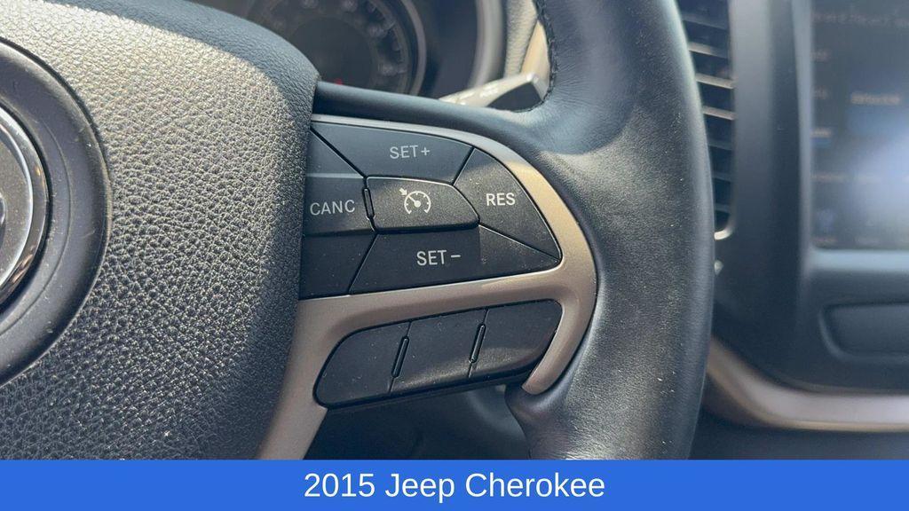 used 2015 Jeep Cherokee car, priced at $10,695