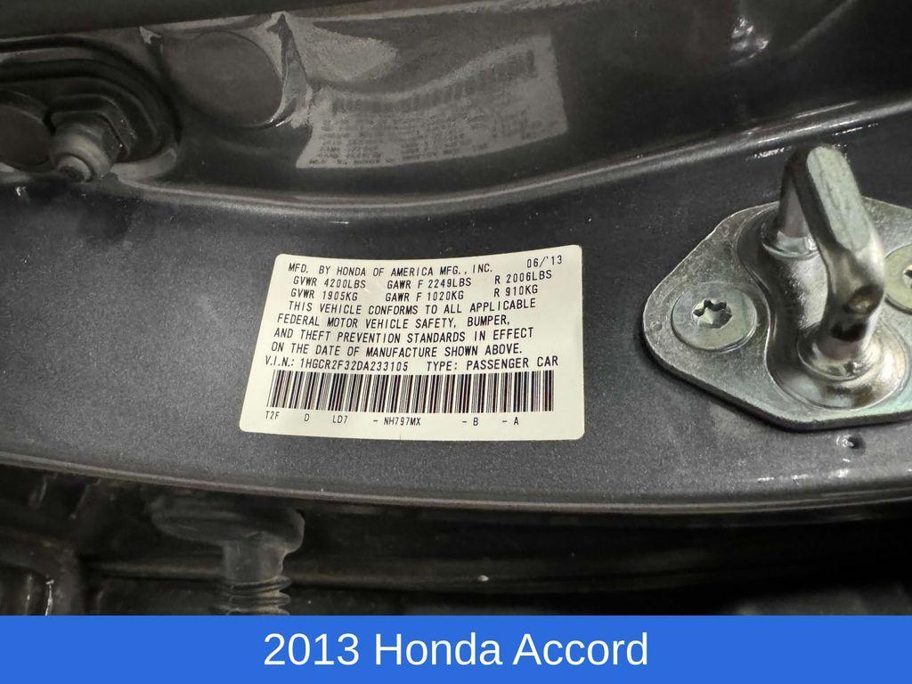 used 2013 Honda Accord car, priced at $14,995