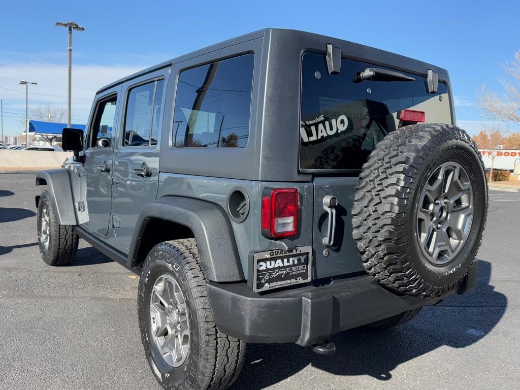 used 2017 Jeep Wrangler Unlimited car, priced at $31,245