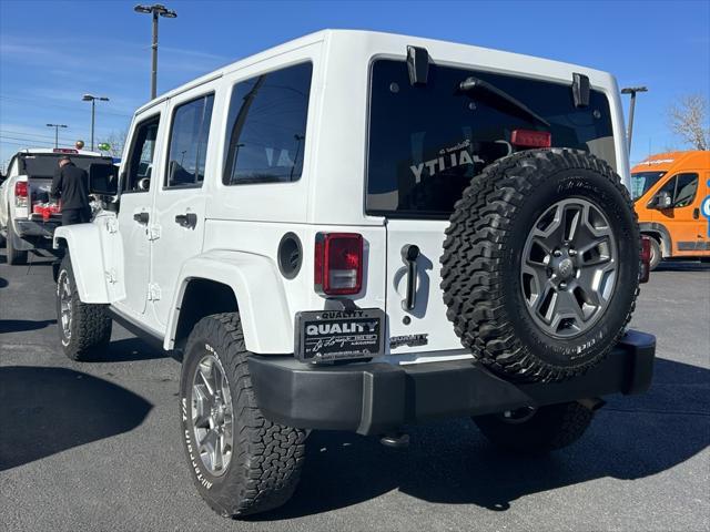 used 2017 Jeep Wrangler Unlimited car, priced at $28,788