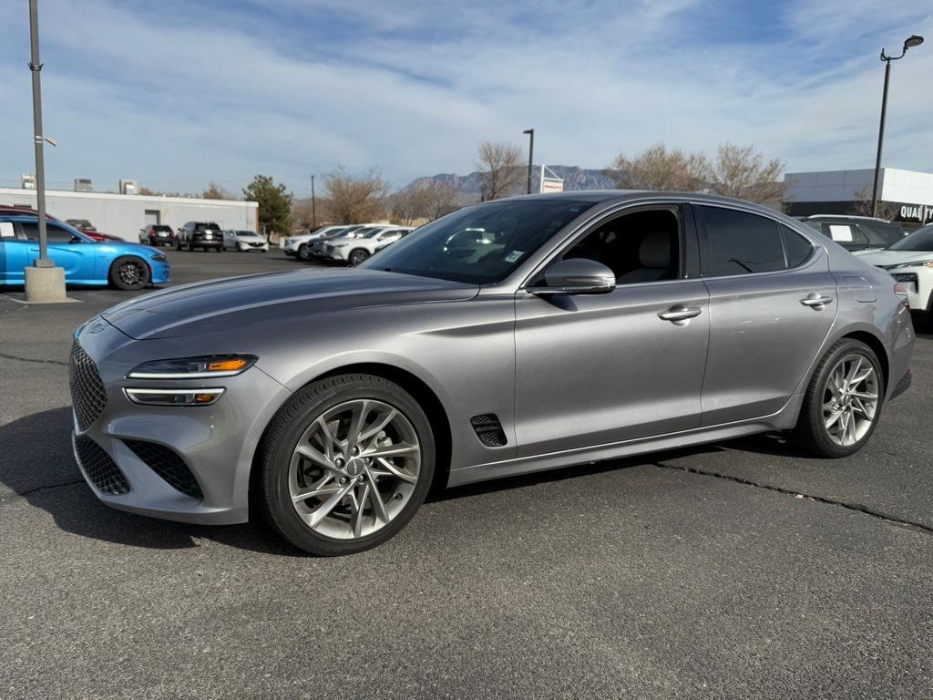 used 2022 Genesis G70 car, priced at $28,400