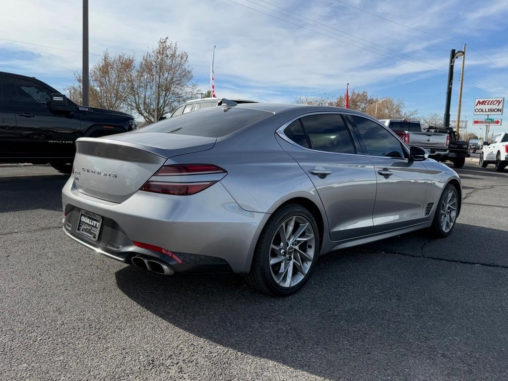 used 2022 Genesis G70 car, priced at $28,400