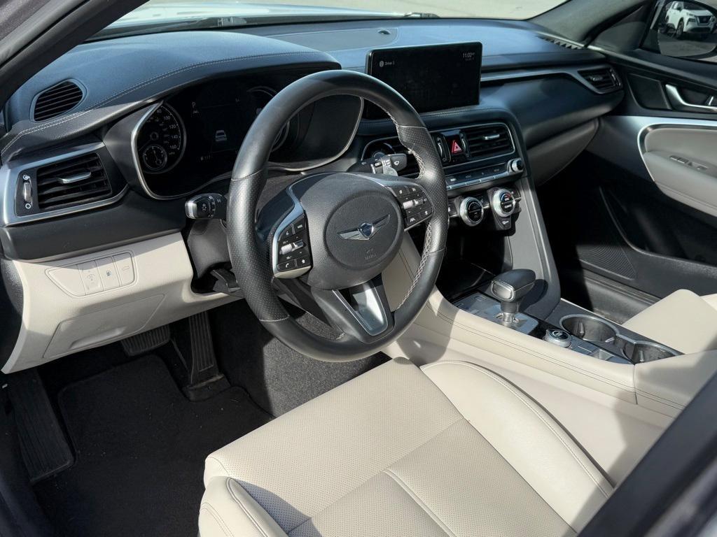 used 2022 Genesis G70 car, priced at $28,400