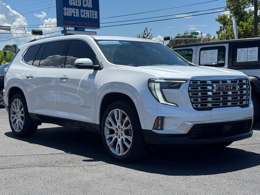 used 2025 GMC Acadia car, priced at $63,000