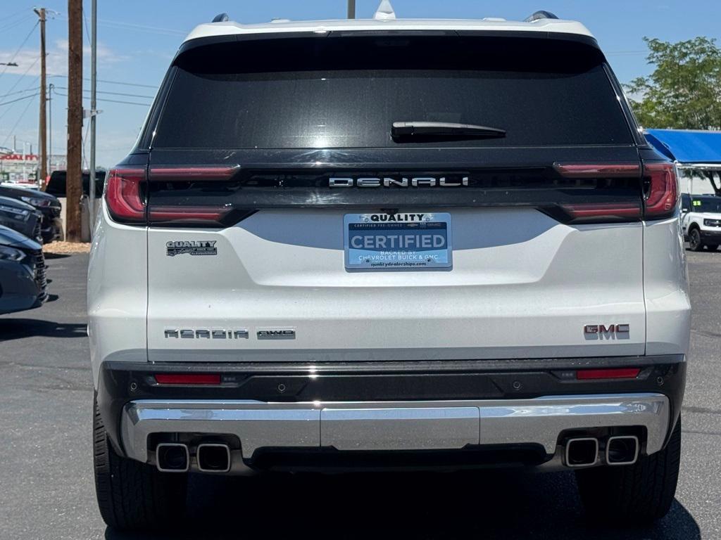 used 2025 GMC Acadia car, priced at $63,000