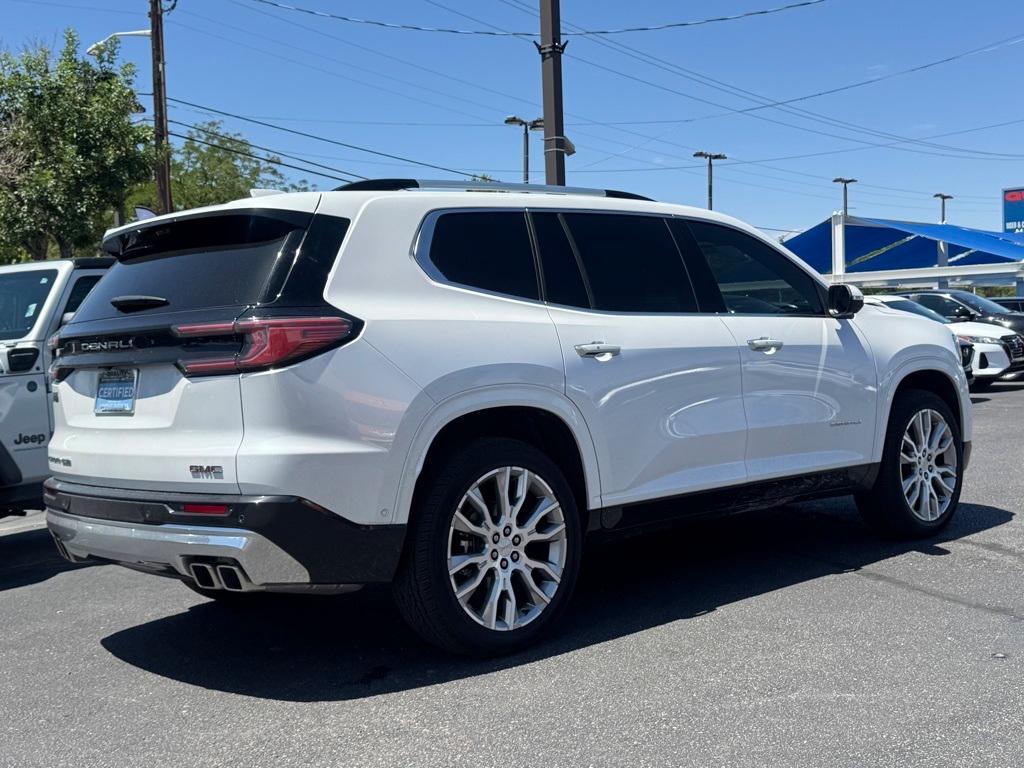 used 2025 GMC Acadia car, priced at $63,000