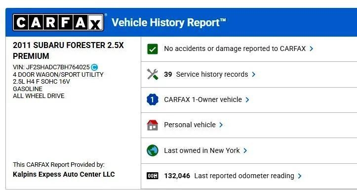 used 2011 Subaru Forester car, priced at $8,995