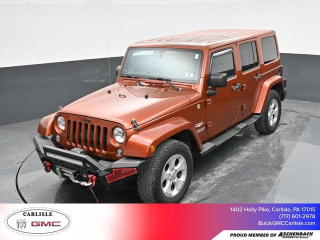 used 2014 Jeep Wrangler Unlimited car, priced at $19,496