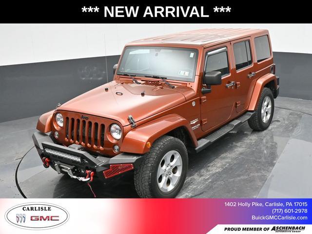 used 2014 Jeep Wrangler Unlimited car, priced at $21,975