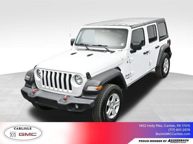used 2020 Jeep Wrangler Unlimited car, priced at $31,473