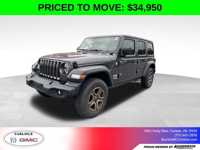 used 2021 Jeep Wrangler Unlimited car, priced at $34,950