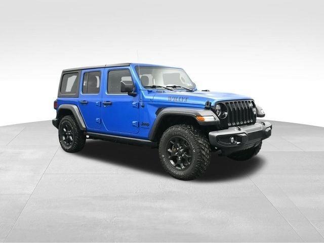 used 2021 Jeep Wrangler Unlimited car, priced at $34,875