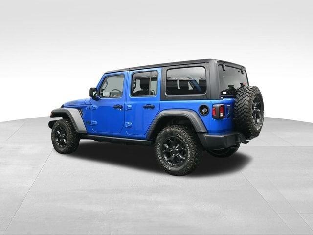 used 2021 Jeep Wrangler Unlimited car, priced at $34,875