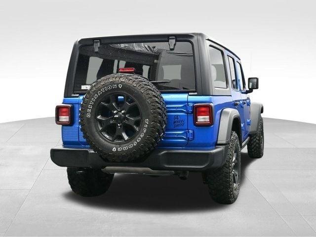 used 2021 Jeep Wrangler Unlimited car, priced at $34,875