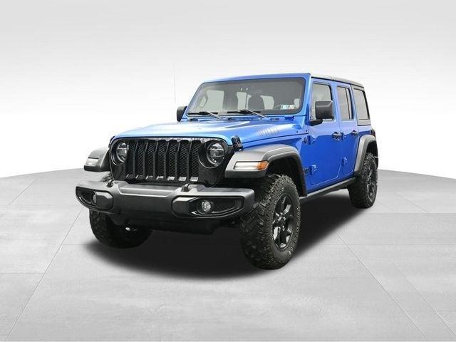 used 2021 Jeep Wrangler Unlimited car, priced at $34,875