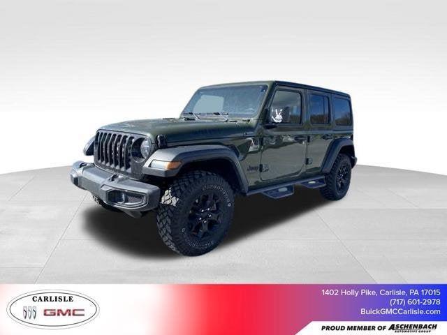 used 2020 Jeep Wrangler Unlimited car, priced at $34,999