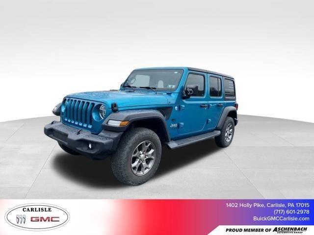 used 2020 Jeep Wrangler Unlimited car, priced at $32,600