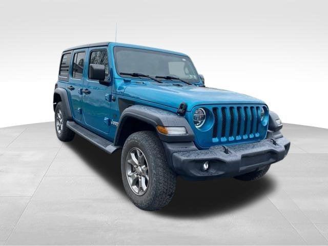 used 2020 Jeep Wrangler Unlimited car, priced at $32,675