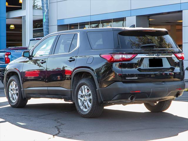 used 2021 Chevrolet Traverse car, priced at $21,425