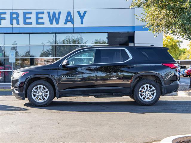 used 2021 Chevrolet Traverse car, priced at $21,425