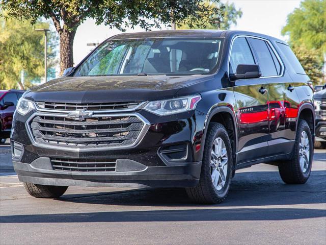 used 2021 Chevrolet Traverse car, priced at $21,425