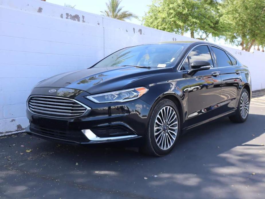 used 2018 Ford Fusion car, priced at $15,120